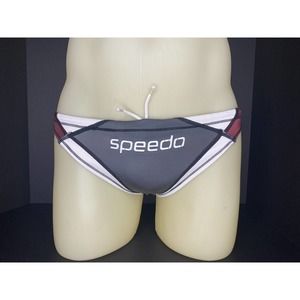 Rare Speedo JASPO Water Polo Diving Swim Bikini Brief - Size XS